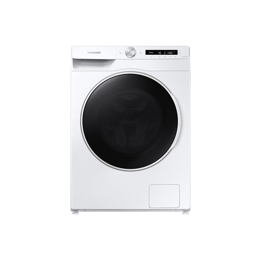 Samsung WD12T504DWW/S3 lavasciuga a caricamento frontale AI Control 12/8 kg Classe A/F 1400 giri/min, Porta nero/bianca + Panel bianco