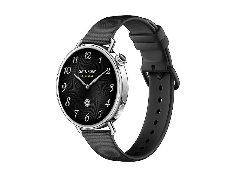 SMARTWATCH XIAOMI Watch S4 41mm , Fluororubber Strap (Black)