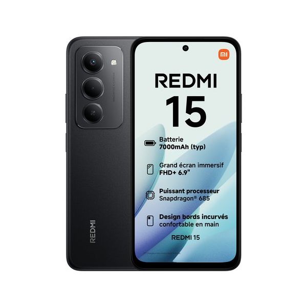 SMP.XIA REDMI 15 8/256 BK