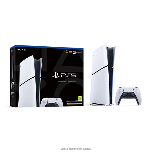 Sony PlayStation 5 Slim Digital 1,02 TB Wi-Fi Nero, Bianco