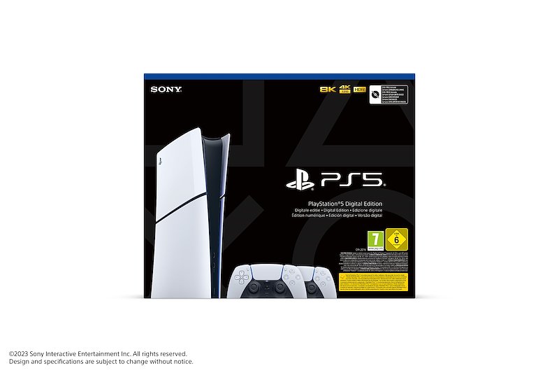 Sony PS5 Digital D + 2 DualSense White