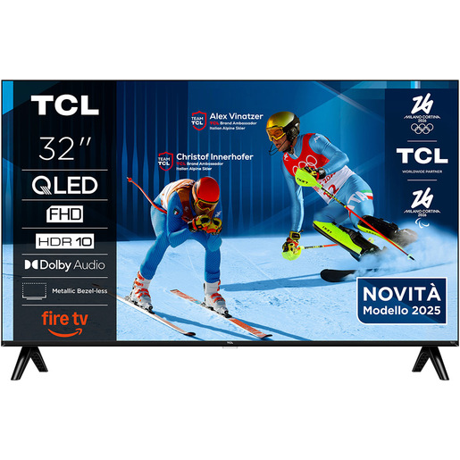 TCL SF560 Serie Smart TV QLED FHD 32'' 32SF560, Dolby Audio, HDR10, Fire TV