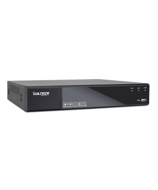 Vultech Security Uvr 5In1 Ibrido 4Ch Analog.+ 2 Digit. Hdmi P2P Cloud 1 Hd 5Mpx Lite H265 Cvbs Supp
