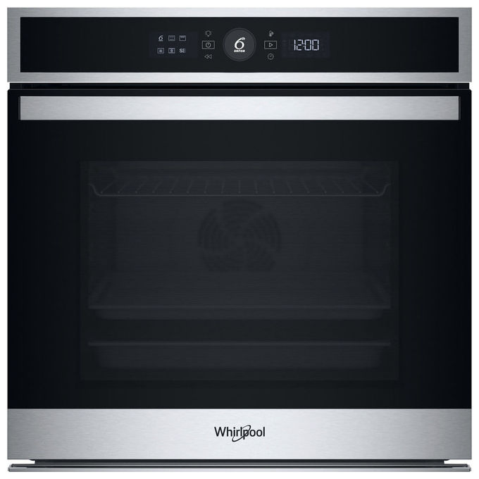 Whirlpool Forno multifunzione Inox 17 funzioni Pizza310° Cook4 Steam+