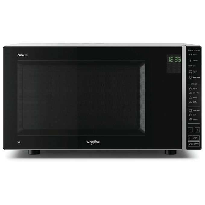 Whirlpool MWP303SB Cook30 Forno a microonde con grill 30 L 900 W Grill 1050 W 21 programmi Touch LCD colore Argento