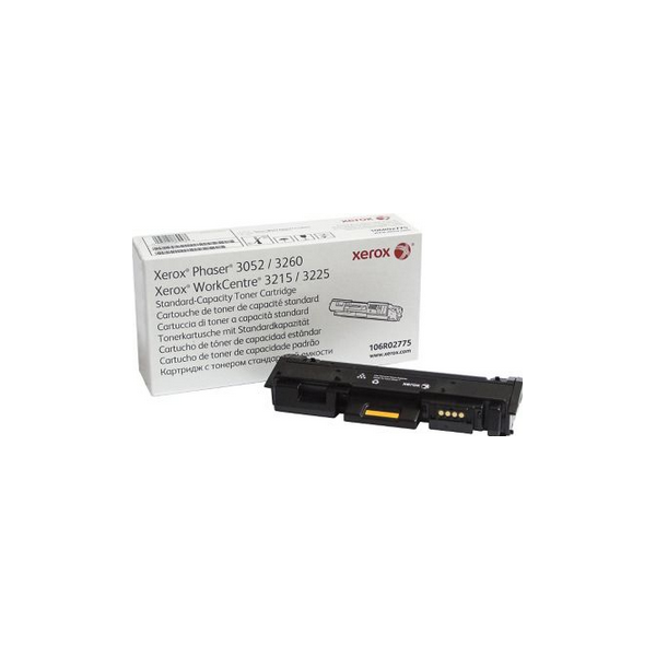 Xerox Cartuccia toner Nero a Capacità standard da 1500 Pagine per Phaser® 3052​/​3260, WorkCentre® 3215​/​3225 (106R02775)
