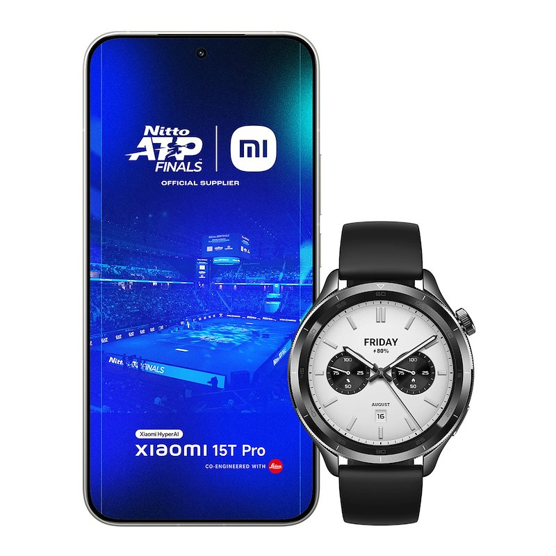 Xiaomi Smartphone 15T pro 12/512GB Gray+ Watch S4 Black