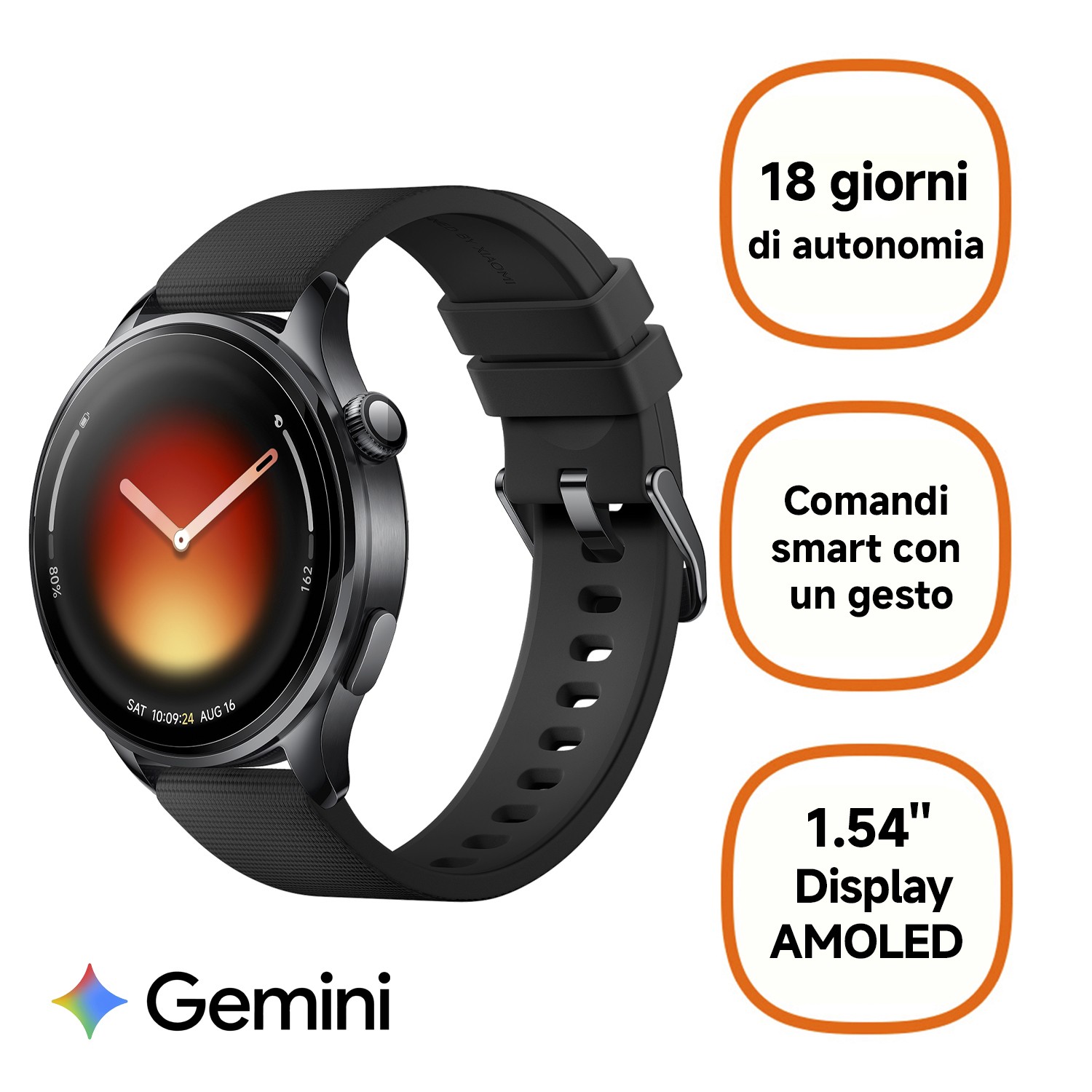 Xiaomi Watch 5 Black Strap