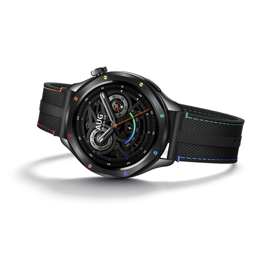 Xiaomi Watch S4 rainbow 3,63 cm (1.43'') AMOLED 47.3 mm Digitale 466 x 466 Pixel Touch screen Nero, Multi