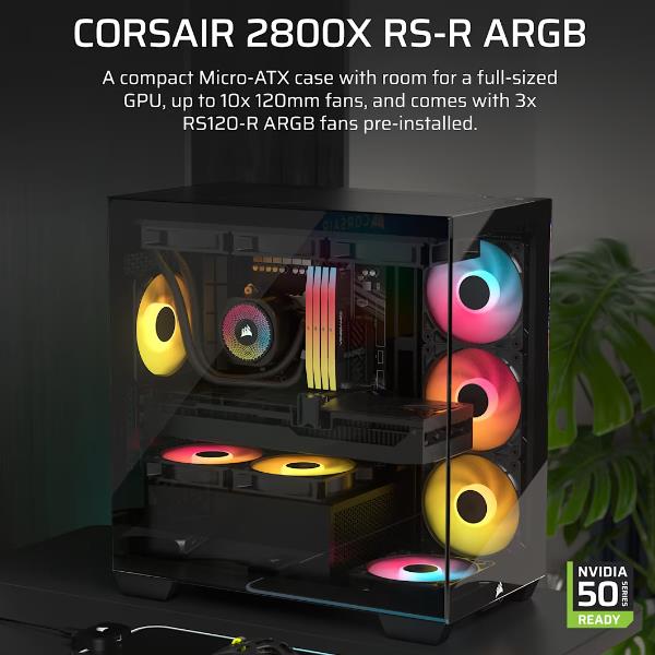 2800X RS-R ARGB MICRO-ATX CASE