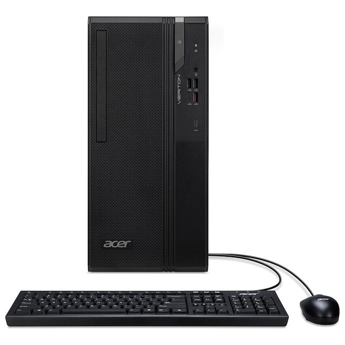 Acer DTR6XET008 Veriton VS2735G PC Desktop Intel Core Ultra 5 225 16 GB DDR5 512 GB SSD Windows 11 Pro colore Nero