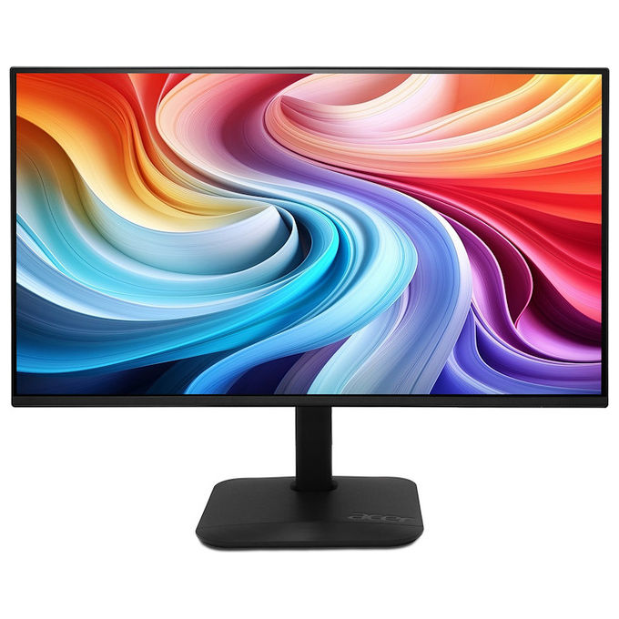 ACER monitor 27 pollici Full HD IPS, KA272P6bip, 144 Hz, 4 ms, FreeSync, DisplayPort, HDMI, ZeroFrame, Nero