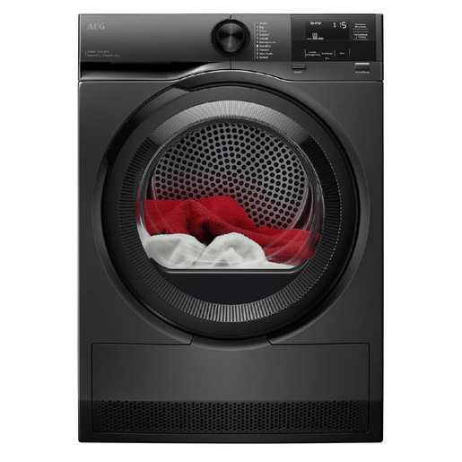 AEG Series 7000 TR7HG18B asciugatrice Libera installazione Caricamento frontale 8 kg Nero