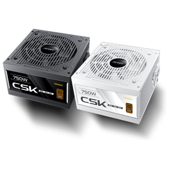 Alimentatore Antec CSK750DC White 750W 80 Plus Bronze Modulare