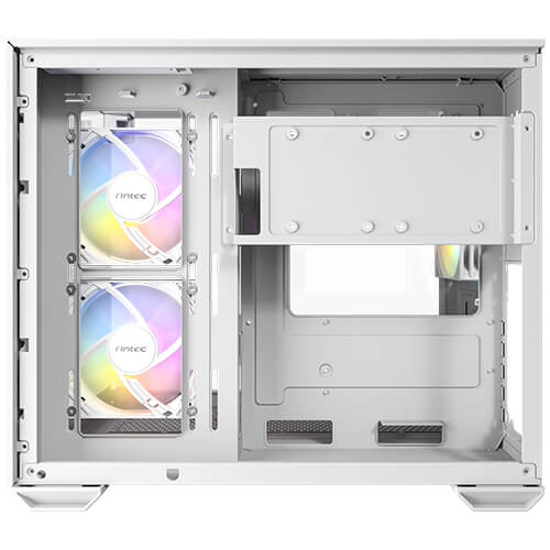 Antec CX600M Trio ARGB White Mini Tower Trasparente, Bianco - Nuevo