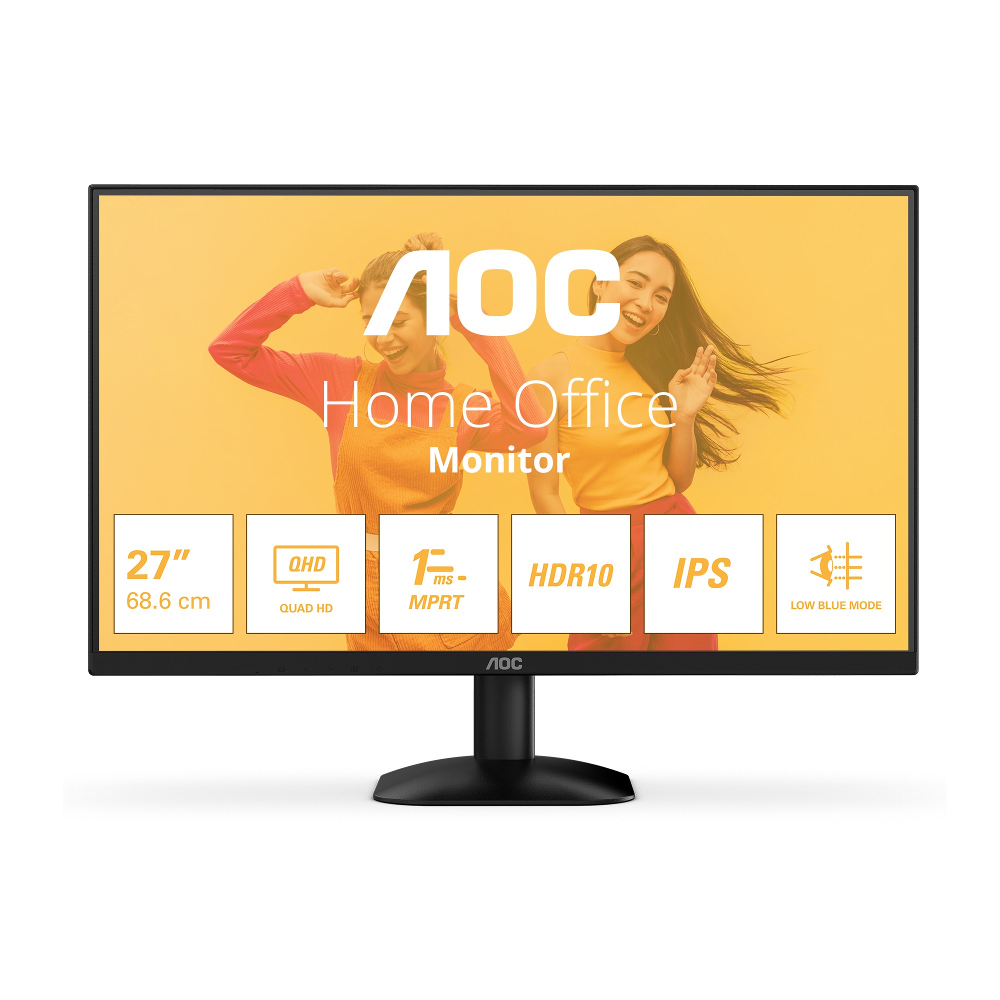 AOC B3 Q27B35E Monitor PC 686 cm (27) 2560 x 1440 Pixel Quad HD LED Nero