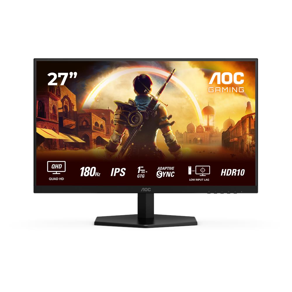 AOC Q27G42XEP Monitor PC 68,6 cm (27") 2560 x 1440 Pixel Quad HD LCD Nero, Rosso