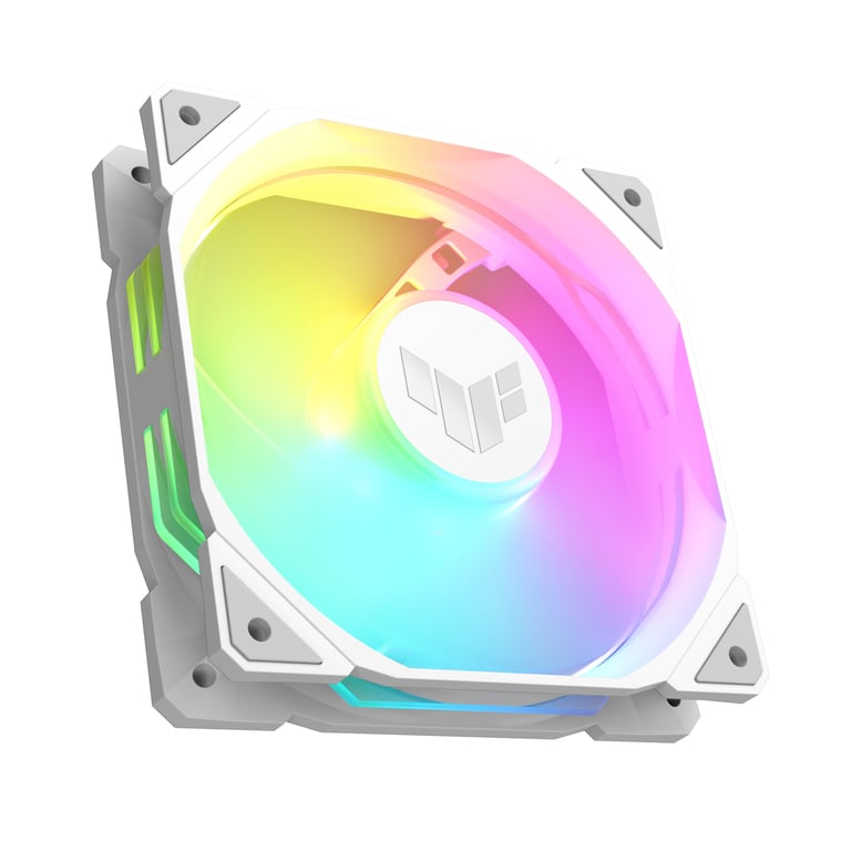 ASUS TUF GAMING TR120 ARGB REVERSE 1-pack Bianco PC Case Air Cooler 12 cm Bianco - Nuevo