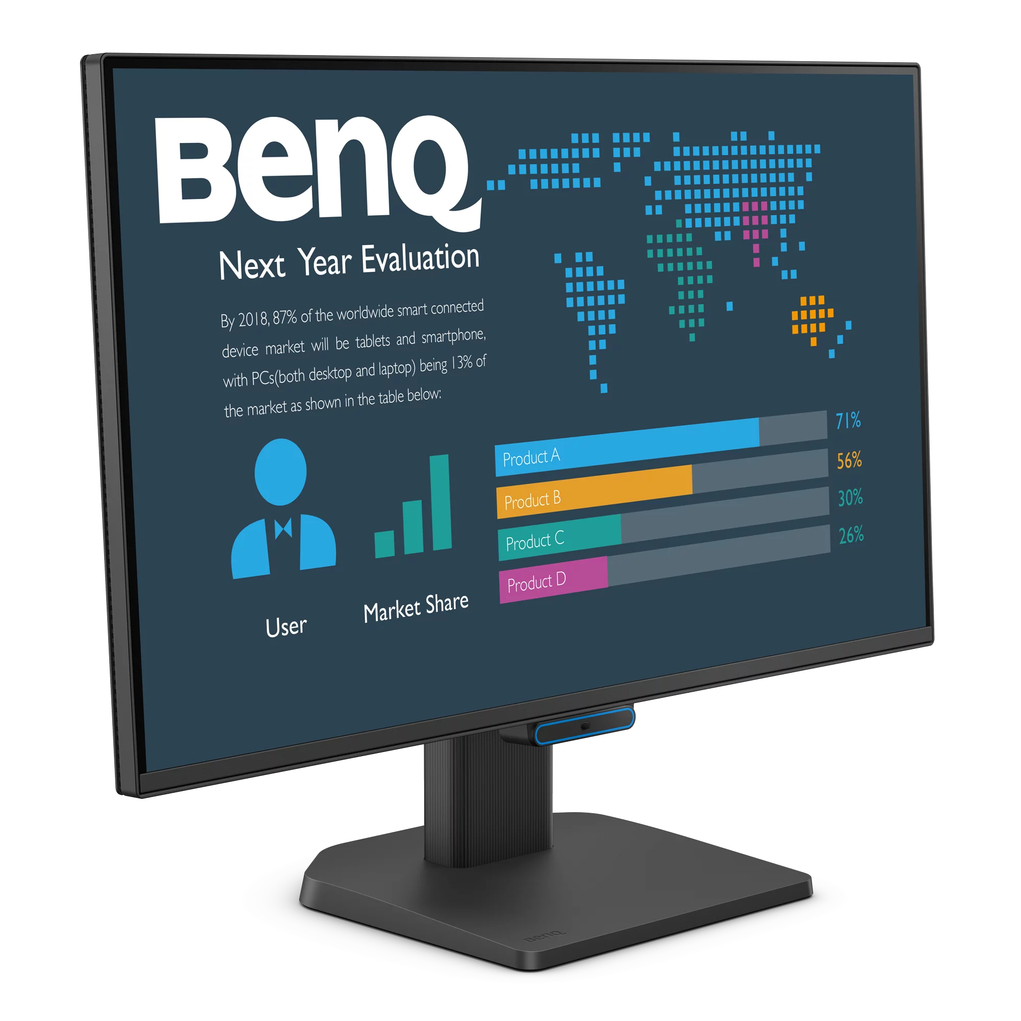 BenQ BL2490C Monitor PC 60,5 cm (23.8") 1920 x 1080 Pixel Full HD LCD Nero