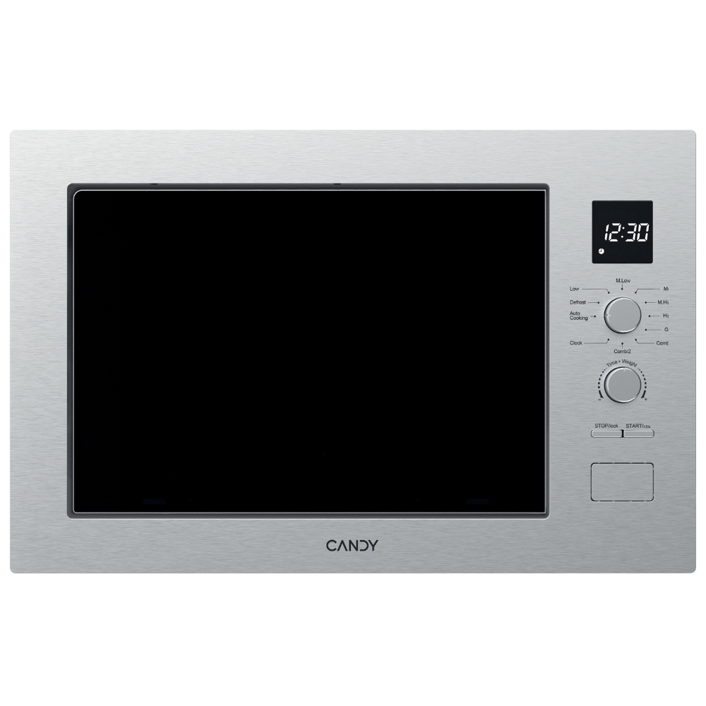 Candy CA38FL7NWXW Acciaio inox Microonde con grill Da incasso 25 L 850 W