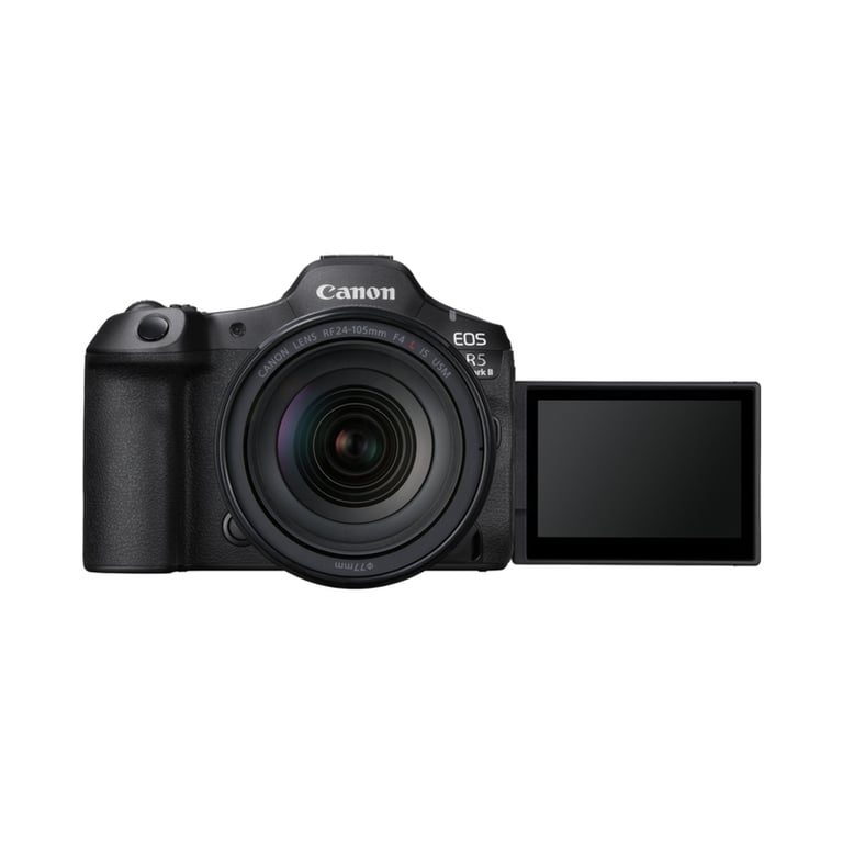 Canon EOS R5 Mark II Corpo + RF 24-105 mm F/4.0 L IS USM Kit MILC 45 MP CMOS 8192 x 5464 pixel Nero - Nuevo