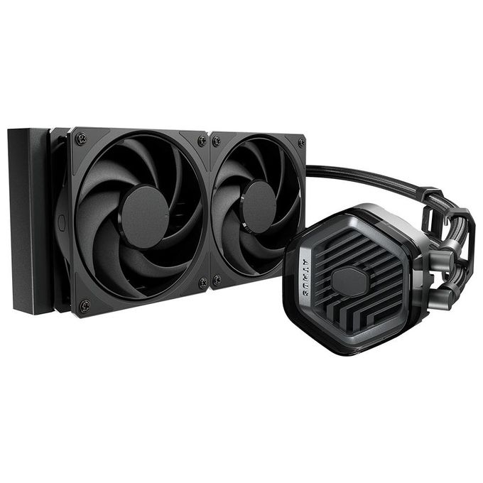 Cooler Master MLX-D36M-A24PK-R1 MasterLiquid 360 Atmos Stealth Kit di raffreddamento a liquido 12 cm 3 ventole LGA1700 AM5 colore Nero