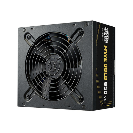 Cooler Master MWE Gold V3 ATX 3.1 Non-Modular Series alimentatore per computer 650 W 24-pin ATX Nero