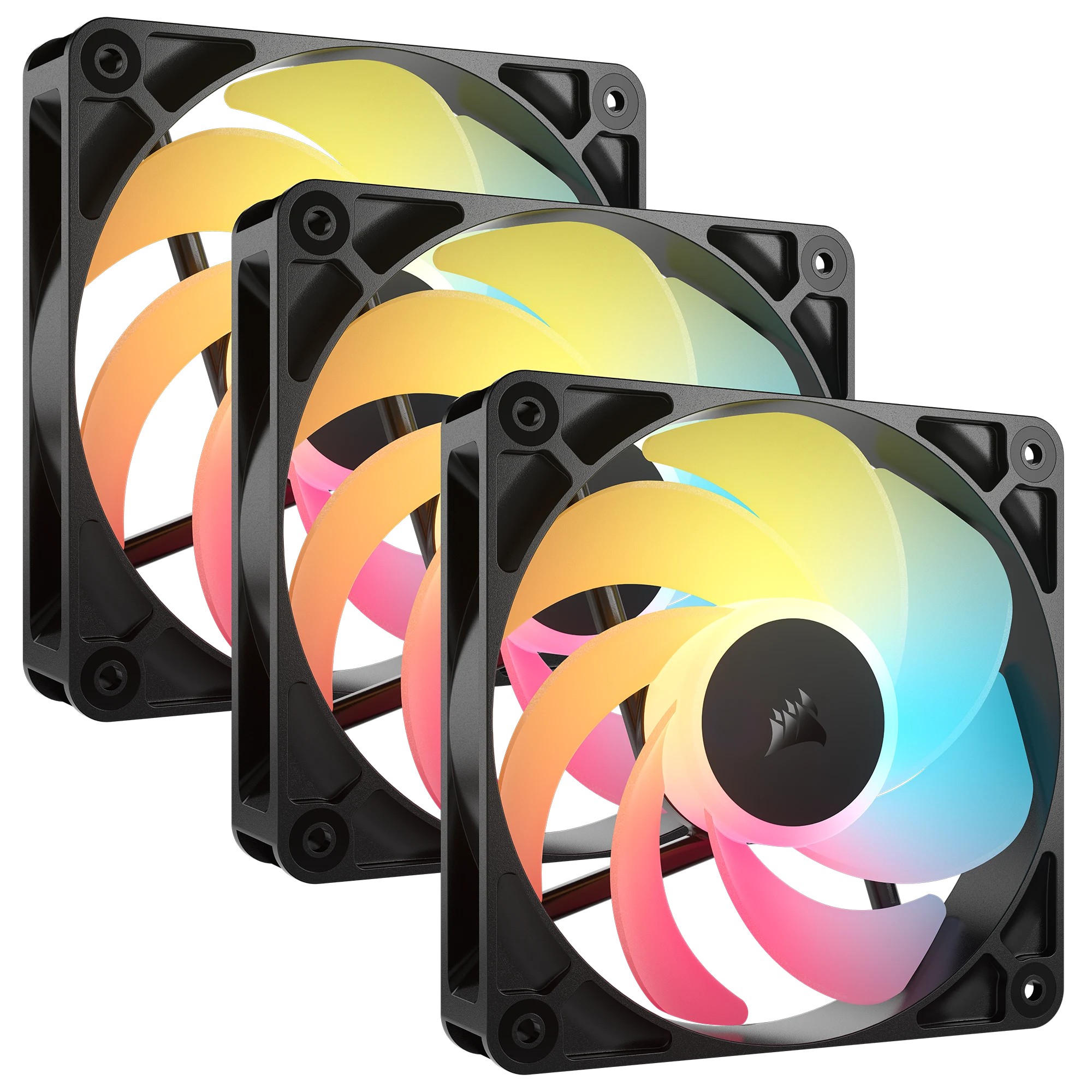Corsair Ventola Tripla Rs120-R Argb 120Mm