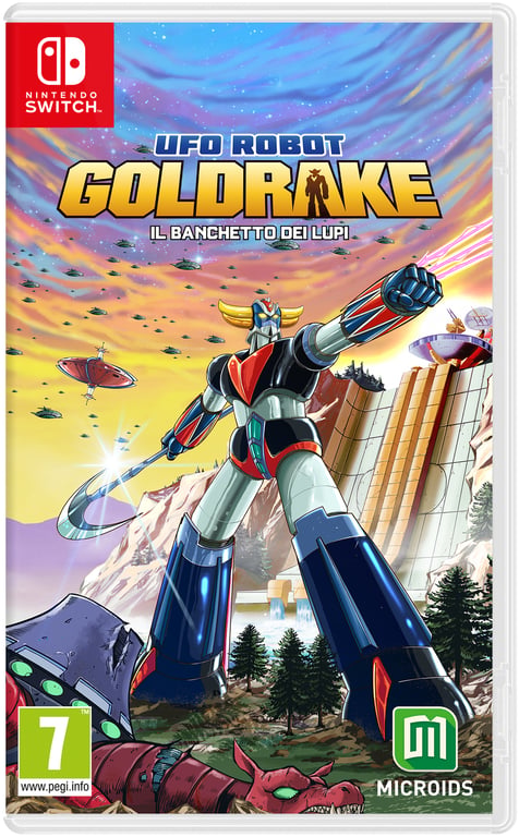 Deep Silver Ufo Robot Goldrake Banchetto Dei Lupi Standard Nintendo Switch - Nuevo