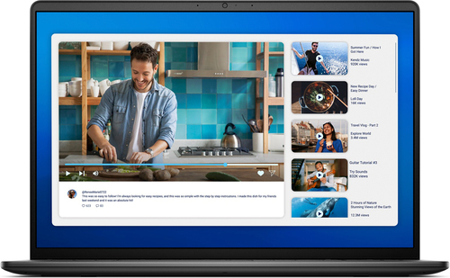 DELL DC16250 Intel Core 7 150U Computer portatile 40,6 cm (16") Full HD+ 16 GB DDR5-SDRAM 512 GB SSD Wi-Fi 6 (802.11ax) Windows 11 Pro Nero Italiano