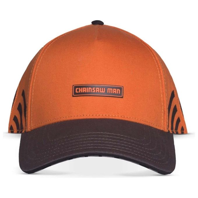 Difuzed Cappellino Chainsaw Man Black e Orange