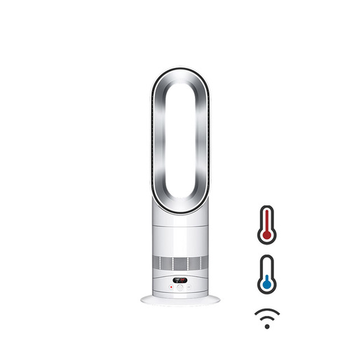 Dyson Hot+Cool HF1 Interno Argento, Bianco