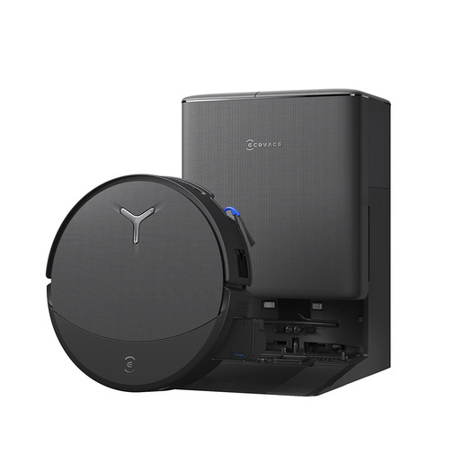Ecovacs DEEBOT T90 PRO OMNI Robot aspirapolvere lavapavimenti, 30.000 Pa, ricarica PowerBoost, OZMO ROLLER 3.0 con TruEdge 3.0, erogazione automatica del
