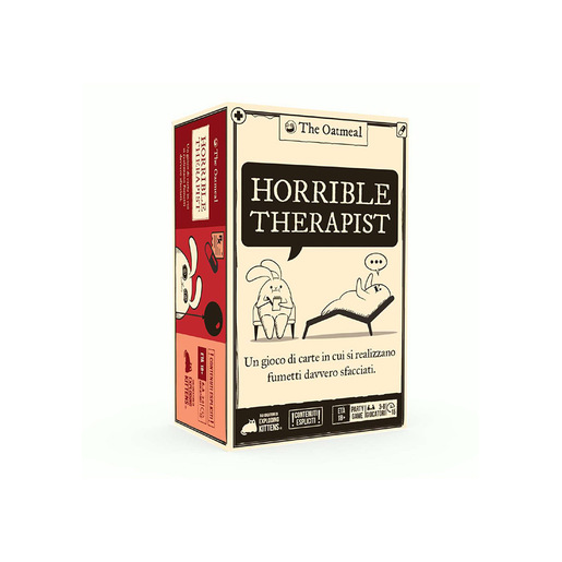 Exploding Kittens Horrible therapist 15 min Carta da gioco Festa