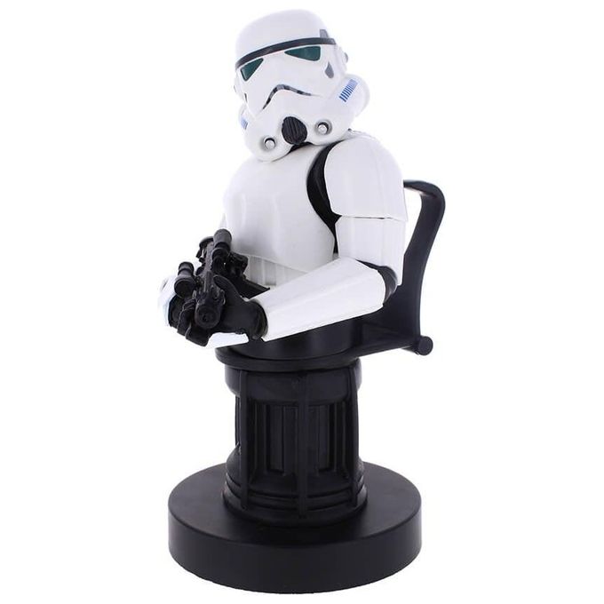 Exquisite Gaming CGCRSW400357 Cable Guys Remnant Stormtrooper The Mandalorian Supporto Smartphone Controller 20 cm colore Bianco