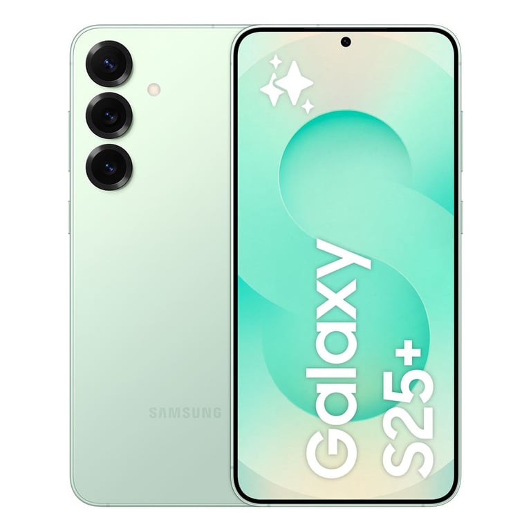 Galaxy S25 Plus (5G) 512 GB, menta- Reacondicionado - Muy buen estado