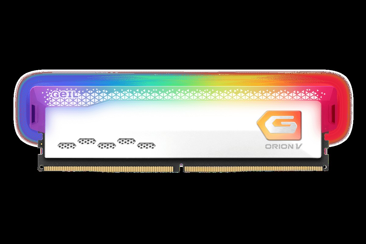 Geil RAM 16gb Ddr5 Dimm PC5-51200 6400mhz Ddr5 Orion V Rgb - White Version Gavsw516gb6400c42asc