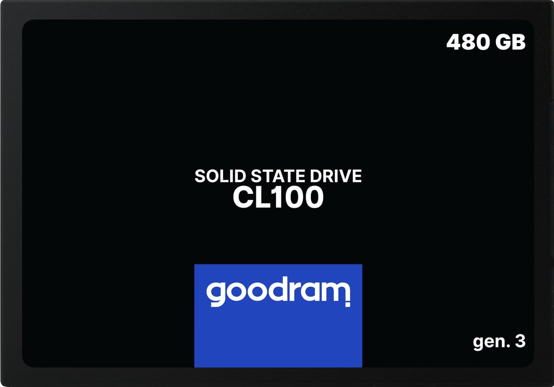Goodram CL100 gen.3 480 GB 2,5 Serie ATA III 3D NAND - Nuevo