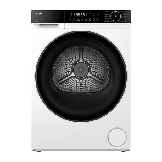Haier HD100-A357U1-IT asciugatrice Libera installazione Caricamento frontale 8 kg Nero, Bianco