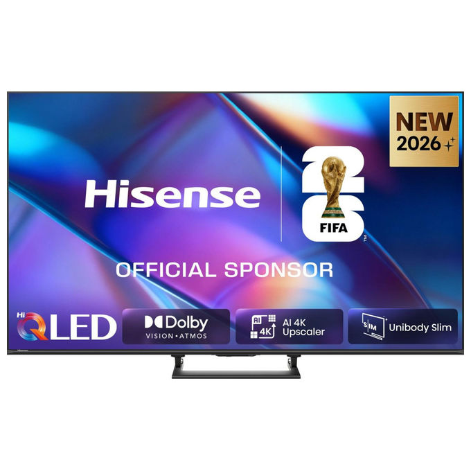 Hisense 50A79S TV DLED 4K 3 porte HDMI Wi-Fi Bluetooth 127 cm (50'') colore Nero