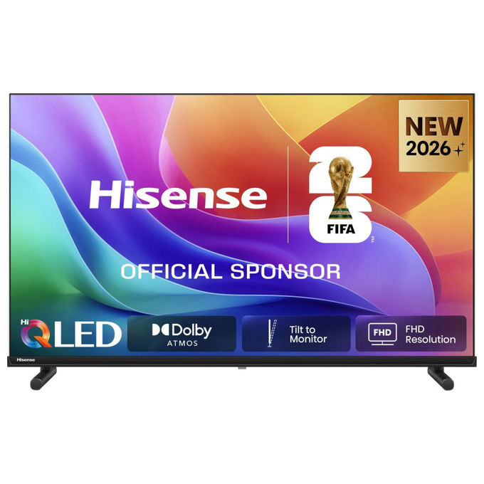 Hisense smart tv 32A59S 32 pollici QLED Full HD VIDAA Wi-Fi HDR10 Dolby Atmos nero