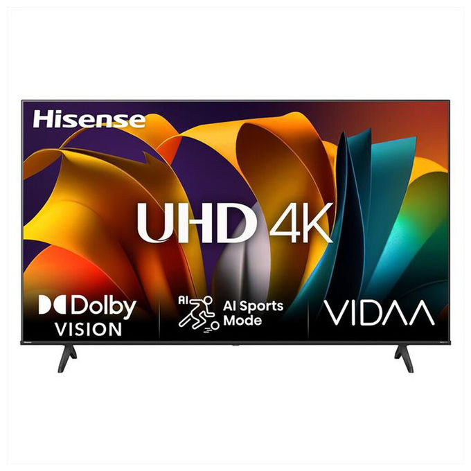 Hisense televisore 65A69S smart tv 65 pollici serie A6 4K UHD nero
