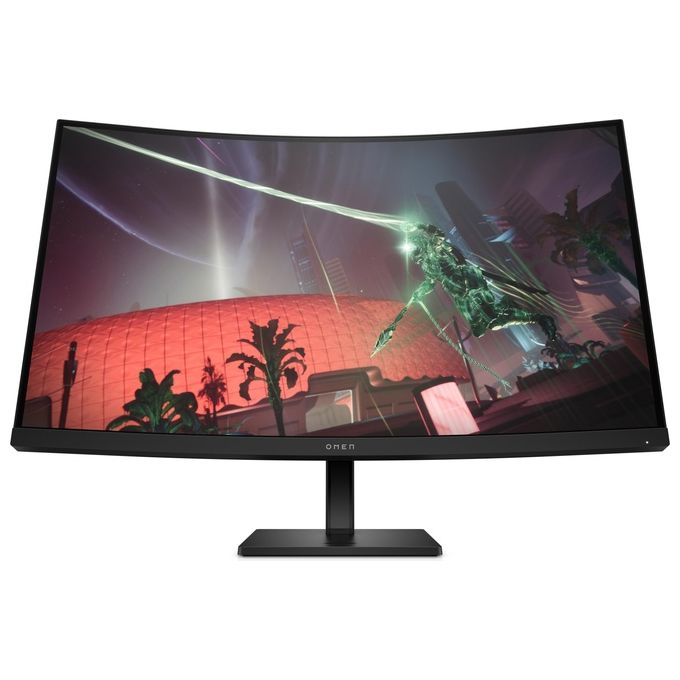 HP 780K6E9#ABB OMEN Monitor Curvo 32'' QHD 165Hz 1ms HDR400 AMD FreeSync USB-C HDMI DisplayPort colore Nero