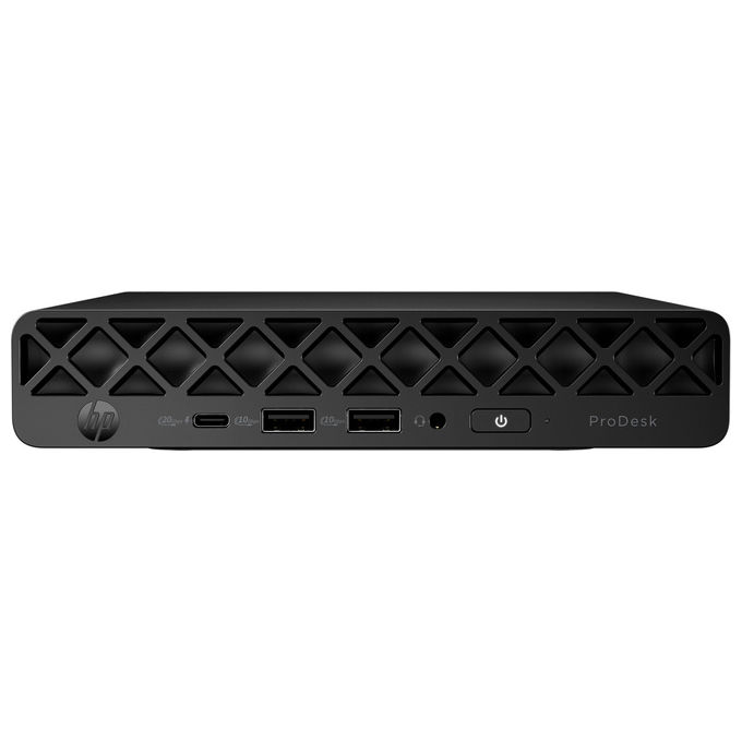 HP D7JY0AT#ABZ ProDesk 4 Mini G1i AI Intel Core Ultra 5 225T 8 GB RAM 512 GB SSD Windows 11 Pro Mini PC Nero
