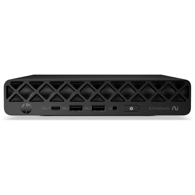 HP E07KYAT Mini PC HP EliteDesk 8 G2a 16 GB DDR5-SDRAM 512 GB SSD Windows 11 Pro AMD Ryzen AI Wi-Fi 7 Bluetooth 5.4 colore Jack black