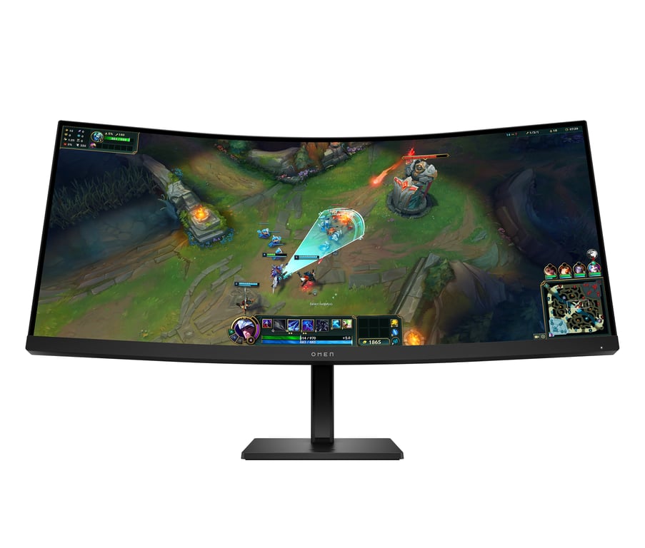 HP OMEN LCD 34c G2 curvo VA 34 86,4 cm WQHD 3440x1440 1ms 185 Hz 400 nits2xHDMIDPVESA schermo piatto per PC 86,4 cm (34 ) 3440 x 1440 pixel Wide Quad HD Nero - Nuevo