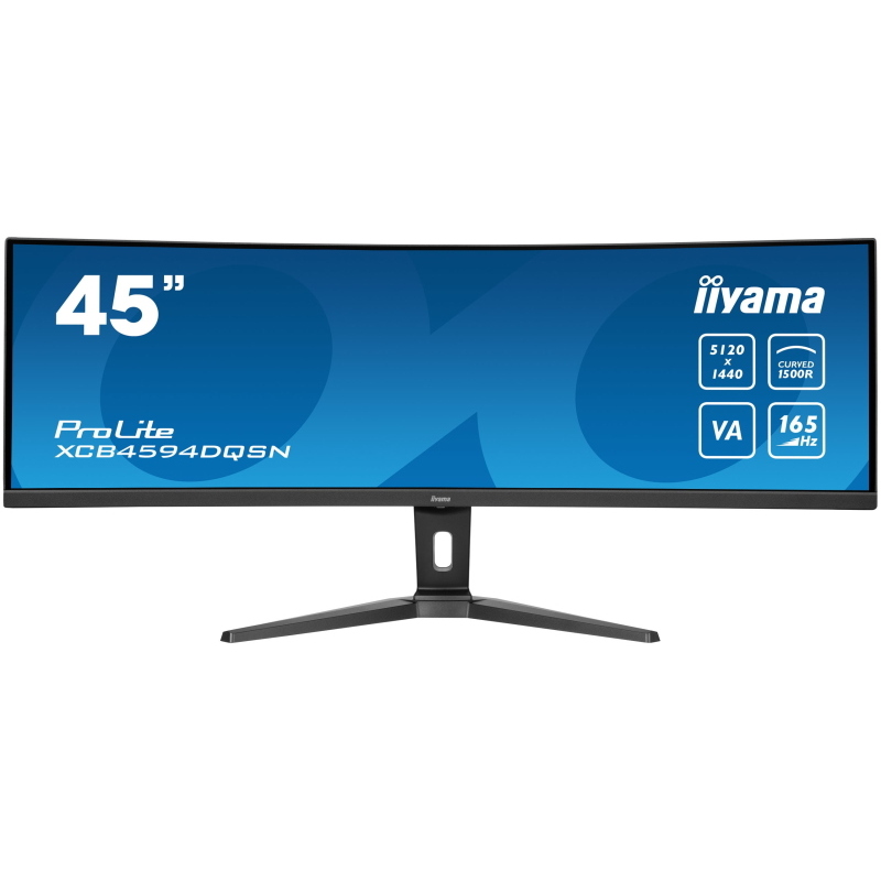 Iiyama g-master 45lcd curved bus. uwqhd monitor pc 114,3 cm (45) 5120 x 1440 pixel dual qhd led nero