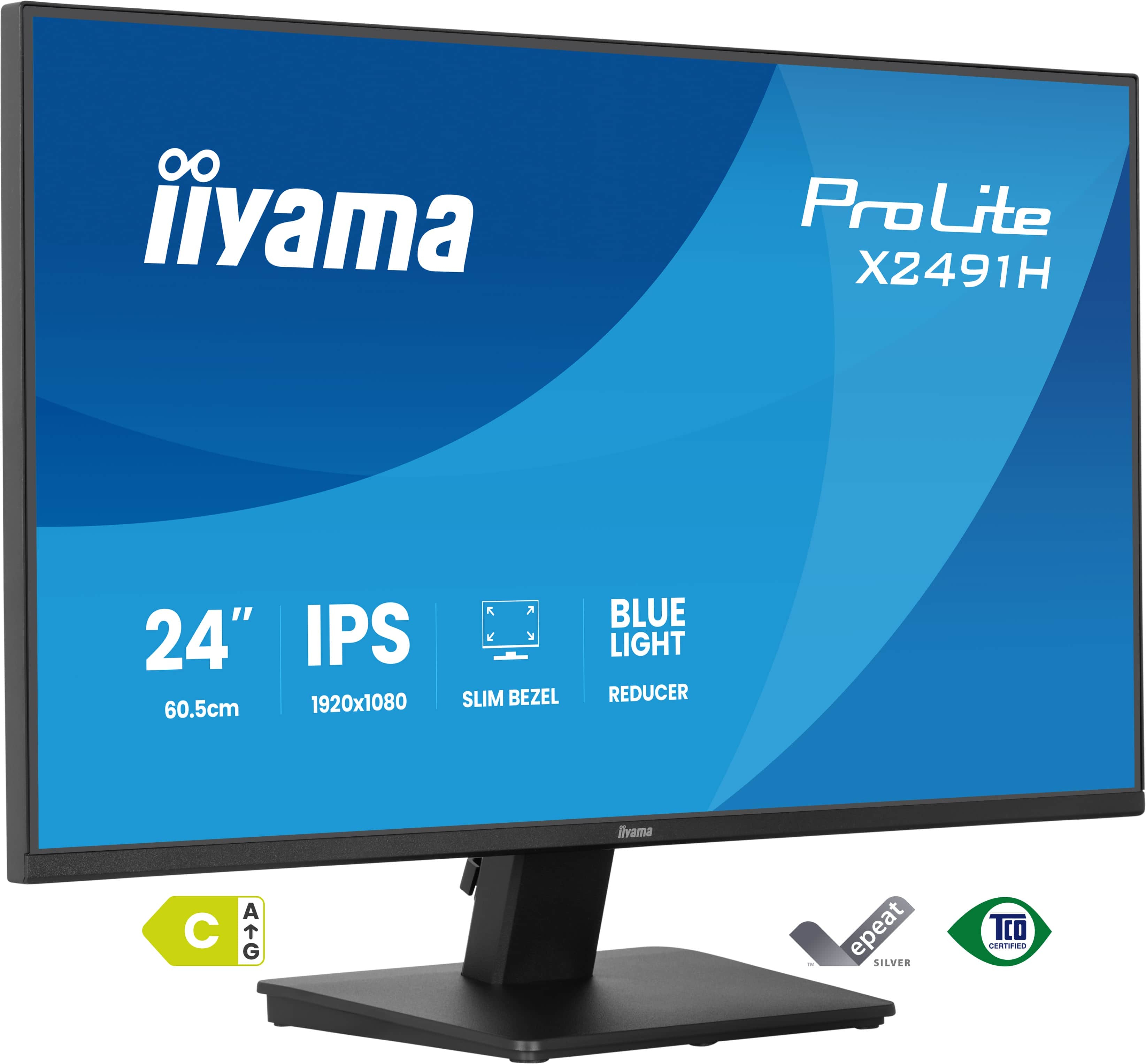 IIYAMA Monitor X2491H-B1 / ProLite X2491H Nero (24 )