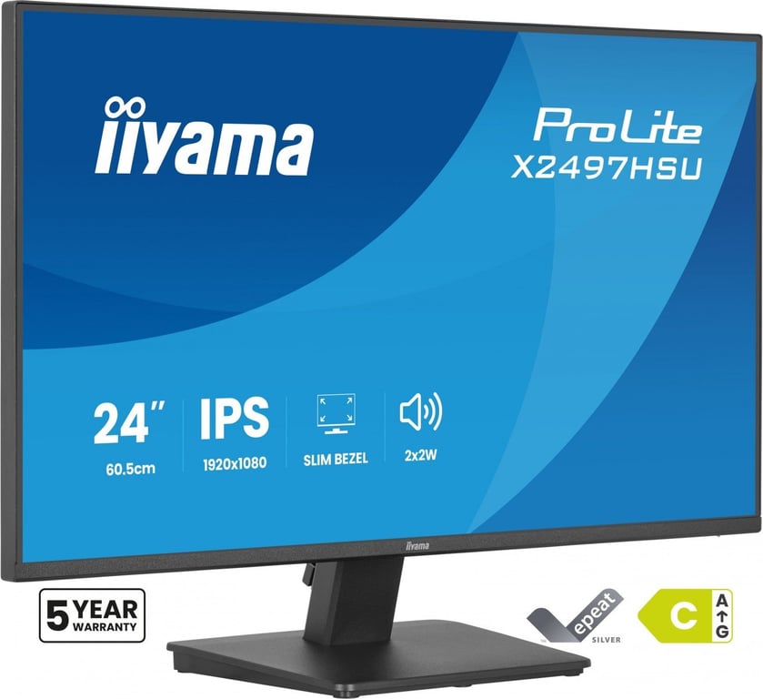 iiyama X2497HSU-B1 24 IPS LCD con 4-si - Nuevo