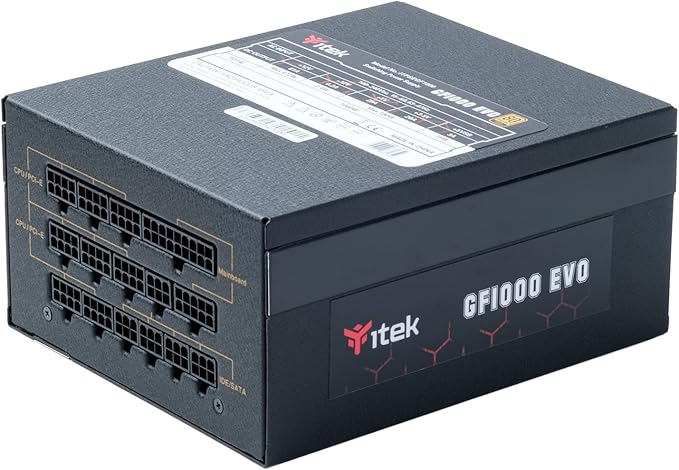 itek PBI1000 alimentatore per computer 1000 W 24-pin ATX ATX Nero